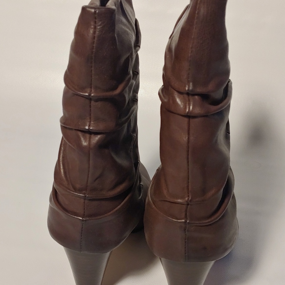 Seychelles Enigma dark brown leather boots